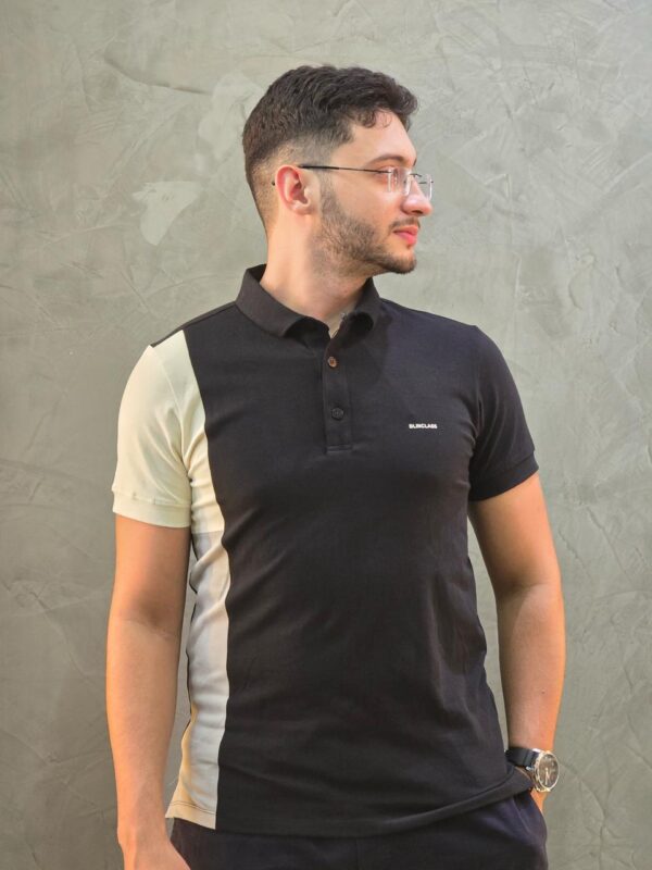 Camisa Polo Masculina Blinclass – Bicolor